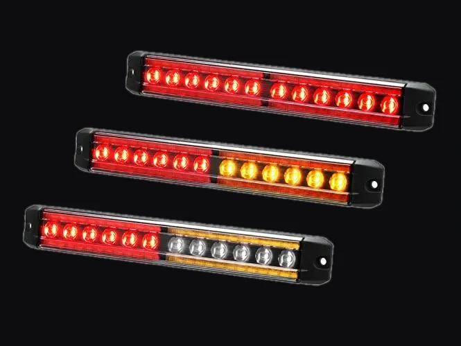 Lampa LED PRO-MIDI-RAIL w trzech wariantach świecenia